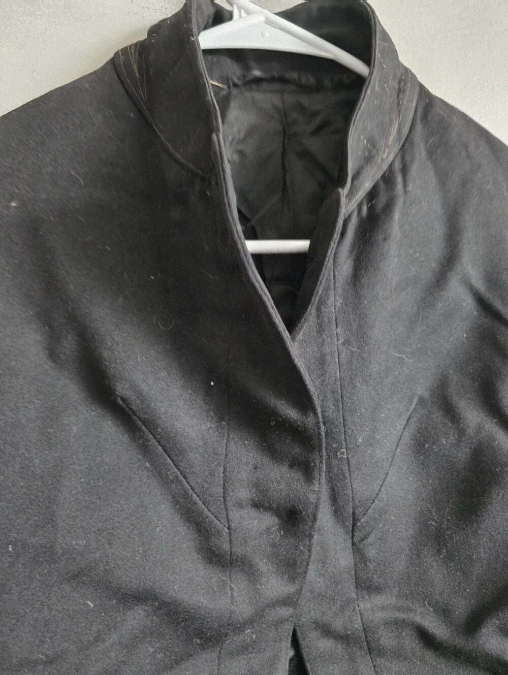 Vintage Fraternity Signed Military Comme Des Garcons Style Black Jacket